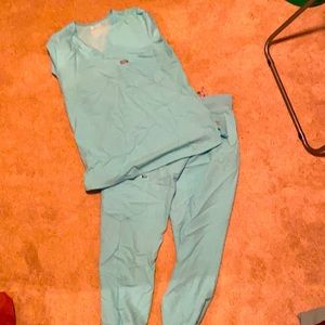 Figs Aqua never worn